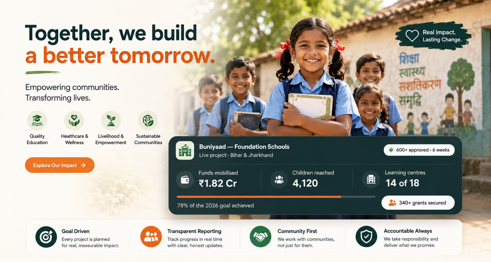 Buniyaad — Foundation Schools